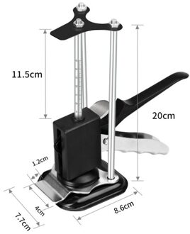 Arm Deur Boards Lifter Toolarm Deur Boards Lifter Toolarm Pleister Vel Reparatie Anti Slip Hand Tool KSI999 zwart single colum