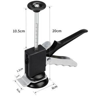 Arm Deur Boards Lifter Toolarm Deur Boards Lifter Toolarm Pleister Vel Reparatie Anti Slip Hand Tool KSI999 zwart single column