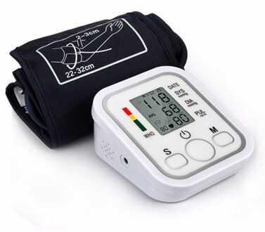 Arm Elektrische Voice Tonometer Meter 99 Geheugen Bloeddrukmeter Pulse Oximeter Huishouden Bloeddrukmeter Gezondheidszorg Monitor