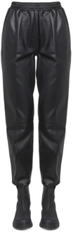 Arma Leather Trousers Arma , Black , Dames - XL