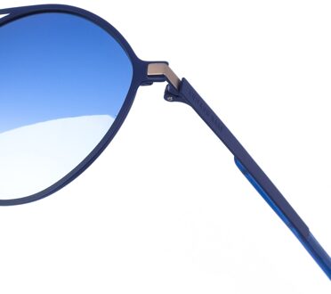 Armand Basi AB12294 Unisex zonnebril in ovale vorm Middelblauw