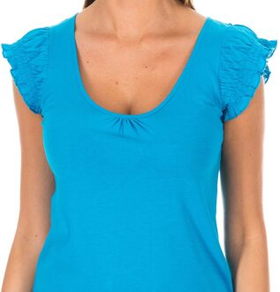 Armand Basi Mouwloos T-shirt met ronde hals ADM0102 vrouw Blauw - XS