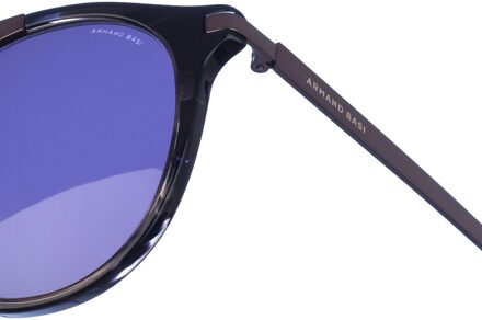 Armand Basi Unisex AB12320 Ronde Zonnebril Donkergrijs