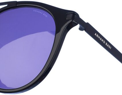 Armand Basi Unisex AB12320 Ronde Zonnebril - maat Zwart