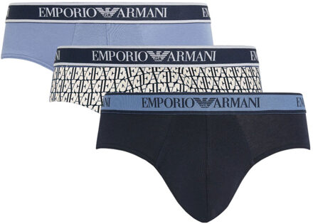 Armani 3-pack slips blauw - L