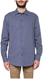 Armani Casual overhemd Armani , Blue , Heren - XL