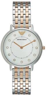 Armani dames AR2508 horloge Zilver - One Size