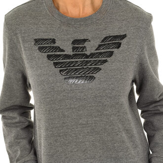 Armani Damestrui met lange mouwen en ronde hals 7V5M75-5J42Z Grijs