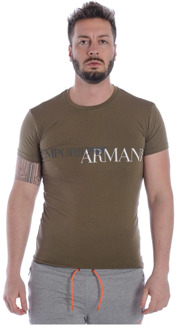 Armani EA7 Emporio Armani heren shirt - Knit Kaki-L