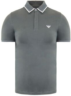 Armani Emporio Armani Heren Grijs Poloshirt Donkergrijs