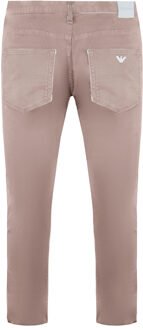 Armani Emporio Armani J15 Medium Waist Relaxed Leg Womens Jeans - maat Roze