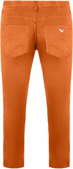Armani Emporio Armani J60 Regular Fit Heren Chino Broek Oranje - 25 (Taille)