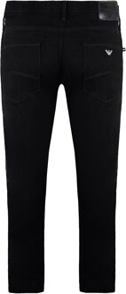 Armani Emporio Armani J85 Regular Fit Heren Zwarte Jeans