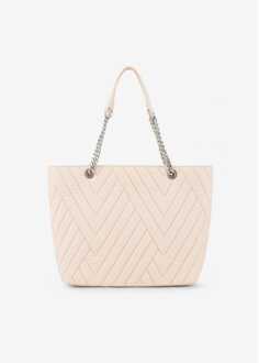 Armani Exchange Accessoires Armani Exchange boodschappentas in Nude Crème