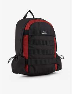 Armani Exchange Accessoires Armani Exchange Rugzak in Zwart Rood