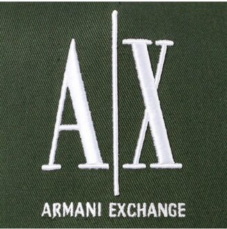Armani Exchange baseballpet voor heren Donkergroen - One Size