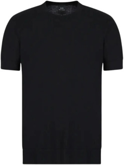 Armani Exchange Basis T-shirt Armani Exchange , Black , Heren - 2Xl,L