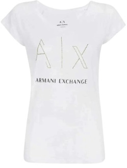 Armani Exchange Basis T-shirt Armani Exchange , White , Dames - L,M,S,Xs