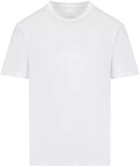 Armani Exchange Basis T-shirt Armani Exchange , White , Heren - Xl,L,S,Xs