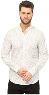 Armani Exchange Blouses Shirts Armani Exchange , White , Heren - 2Xl,Xl,L,M
