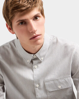 Armani Exchange Casual hemd lange mouw xm000199.af12143/f0024 Wit - XL