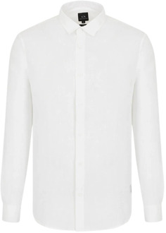 Armani Exchange Casual Shirts Armani Exchange , White , Heren - 2Xl,Xl,L,M,S
