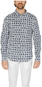 Armani Exchange Casual Shirts Armani Exchange , White , Heren