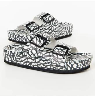 Armani Exchange Claquette Armani Exchange Dames Zwart-wit Klassiek - EU 36