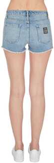 Armani Exchange Dames Armani Exchange J59 Denim Shorts in Blauw - maat