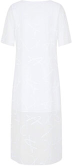 Armani Exchange Dames/Dames Effen Jurk (Wit) - maat
