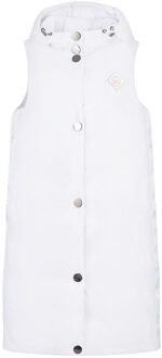 Armani Exchange Dames/Dames Gewatteerd Lang Gilet (Wit)