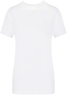 Armani Exchange Dames/dames gezicht T-shirt (Wit) - maat L