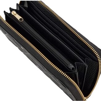 Armani Exchange damesportemonnee met monogram Zwart - One Size