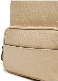Armani Exchange damesrugzak “All Over” Beige - One Size