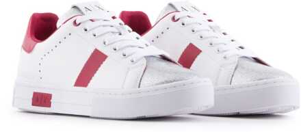 Armani Exchange Damestrainers Armani Exchange in Wit rood - maat