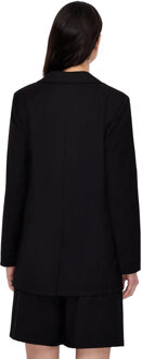 Armani Exchange Effen blazer dames/dames (Zwart)
