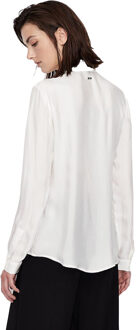 Armani Exchange Effen Soft Touch Shirt Dames/Dames (Wit) - XL