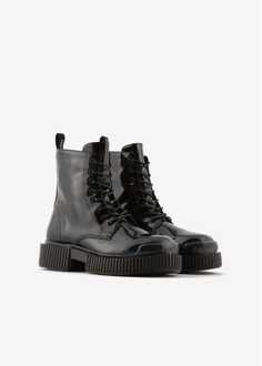 Armani Exchange enkellaarsjes voor dames in zwart - EU 34 / UK 2