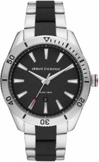 Armani Exchange Enzo Heren Horloge AX1824 Zilver - 000