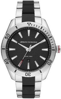 Armani Exchange Enzo Heren Horloge AX1824 Zilver - 000