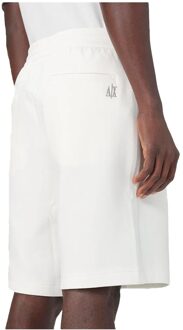 Armani Exchange Essentials Shorts voor heren Wit