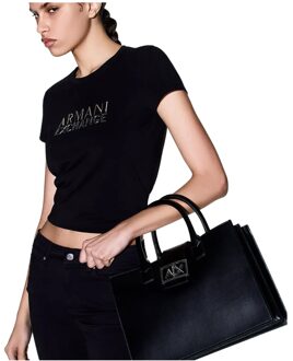Armani Exchange GBHandtekening Zwart - One Size