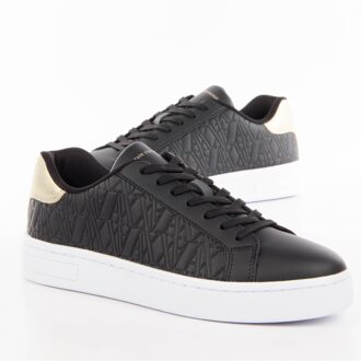 Armani Exchange Geo AX sneakers voor dames - maat EU 38 Zwart