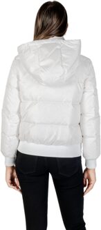 Armani Exchange Gewatteerde Jas Wit - M