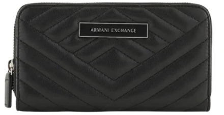 Armani Exchange Grote Portemonnee Armani Exchange , Black , Dames - ONE Size
