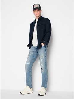 Armani Exchange Heren Armani Exchange J13 Slim-Fit Jeans in Indigo - maat Indigoblauw