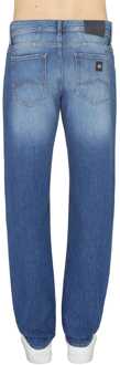 Armani Exchange Heren Armani Exchange J16 Straight-Fit Jeans in Indigo - maat Indigoblauw