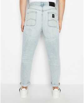 Armani Exchange Heren Armani Exchange J90 Carrot-Fit Jeans in Indigo Indigoblauw - 33W/32L