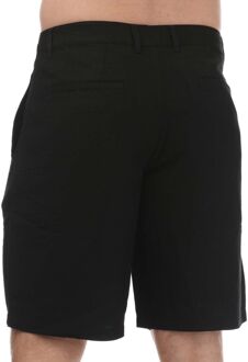 Armani Exchange Heren Armani Exchange Linnen Rayon Twill Shorts in Zwart - 30 inch