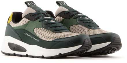 Armani Exchange Heren Armani Exchange Trainers in Groen - maat EU 38 / UK 5